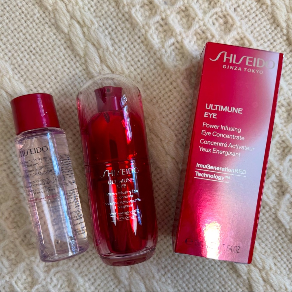 NEW Shiseido Ultimune Eye Power Infusing Eye Concentrate / Treatment Softener